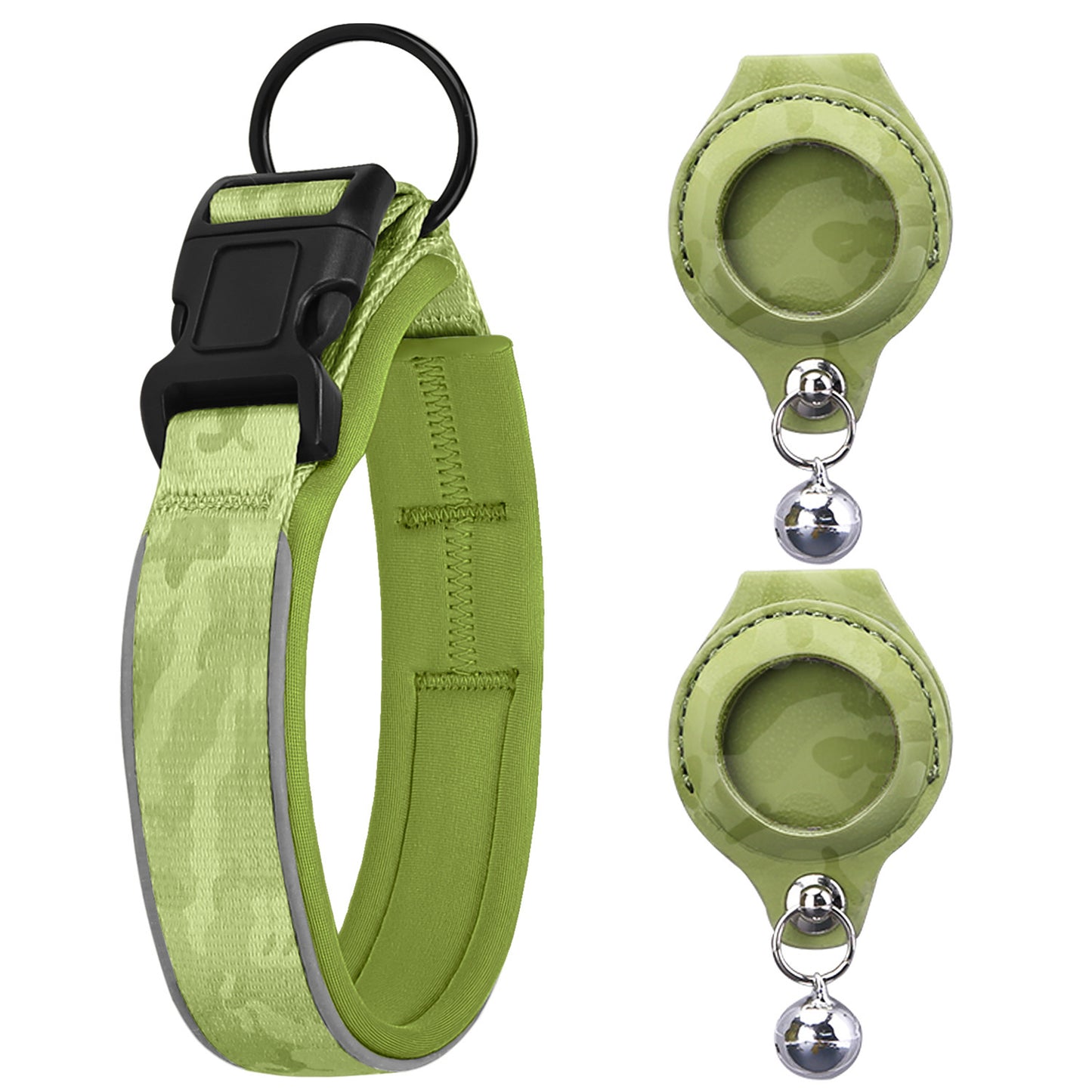 AirTag Tracker Houder – Veilige Leren Case voor je Hond of Kat