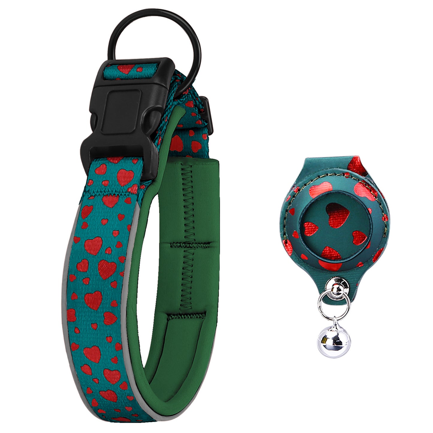 AirTag Tracker Houder – Veilige Leren Case voor je Hond of Kat