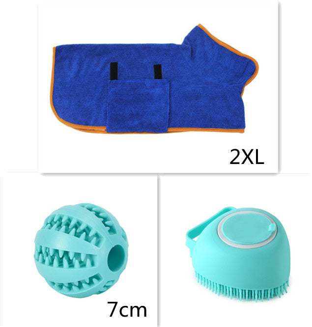 Siliconen Hond & Kat Massagehandschoen – Badborstel met Shampooreservoir voor Verzorging en Reiniging