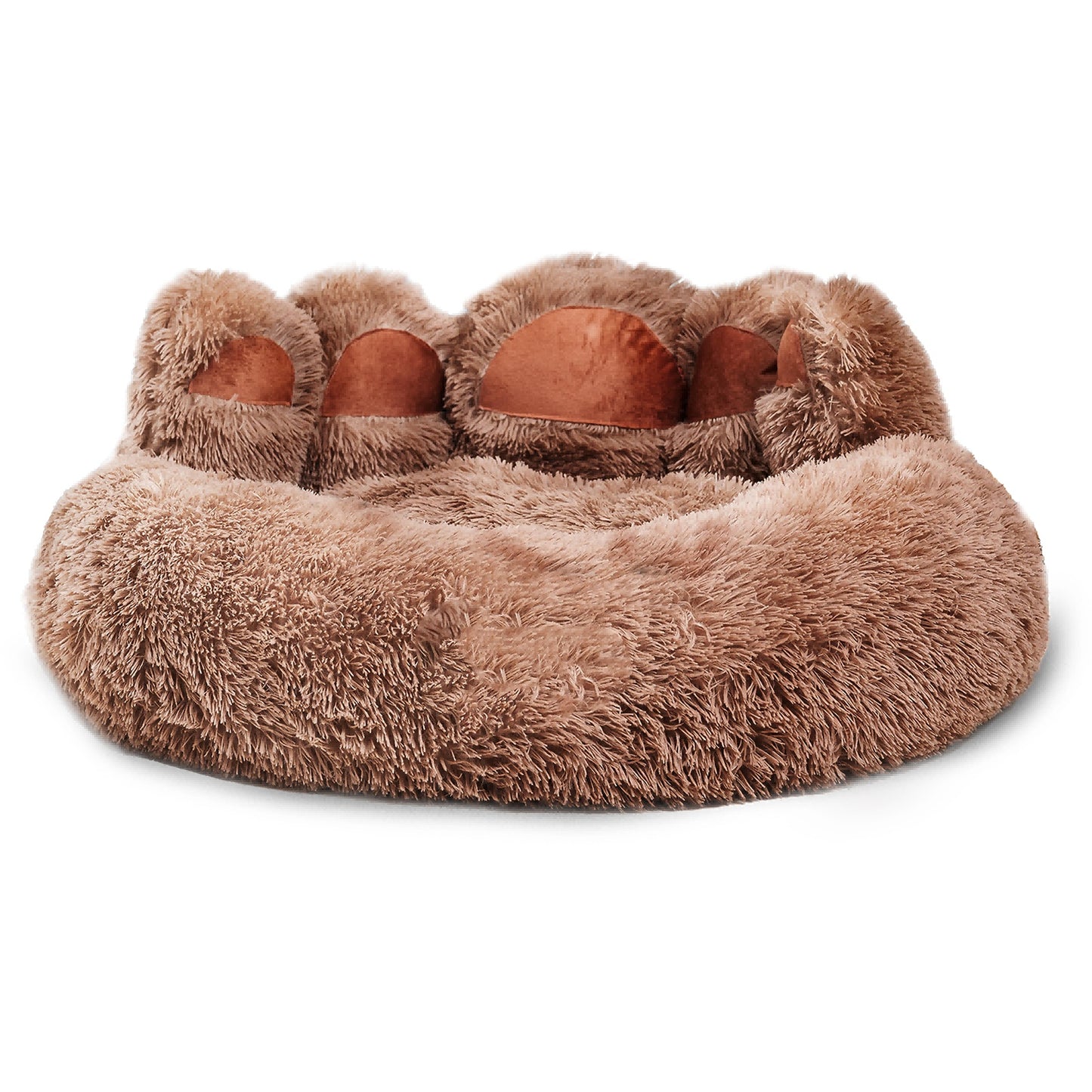 πΎ Zacht & Knus Dierenbed in Beerpoot-Vorm β Voor Kleine en Middelgrote Honden & Katten