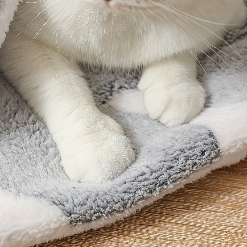 Multifunctioneel Huisdierenbed – Zelfverwarmend en Reversibel voor Kat of Hond