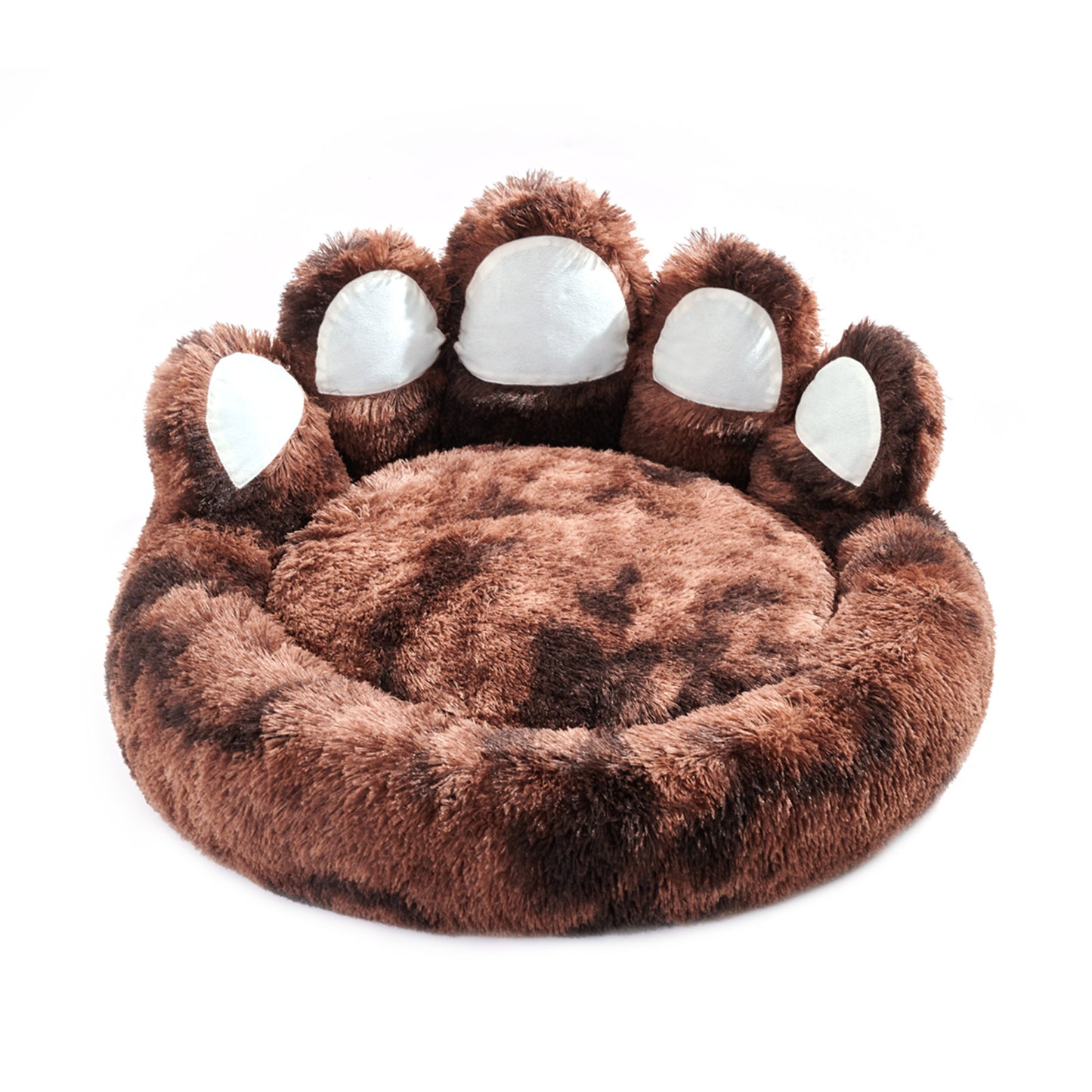 πΎ Zacht & Knus Dierenbed in Beerpoot-Vorm β Voor Kleine en Middelgrote Honden & Katten