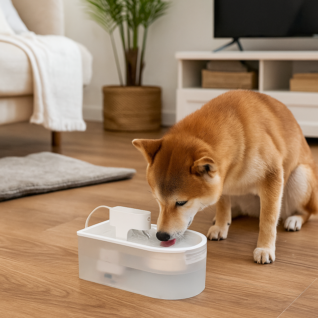 Automatische Drinkfontein voor Katten met Circulerend Filtersysteem
