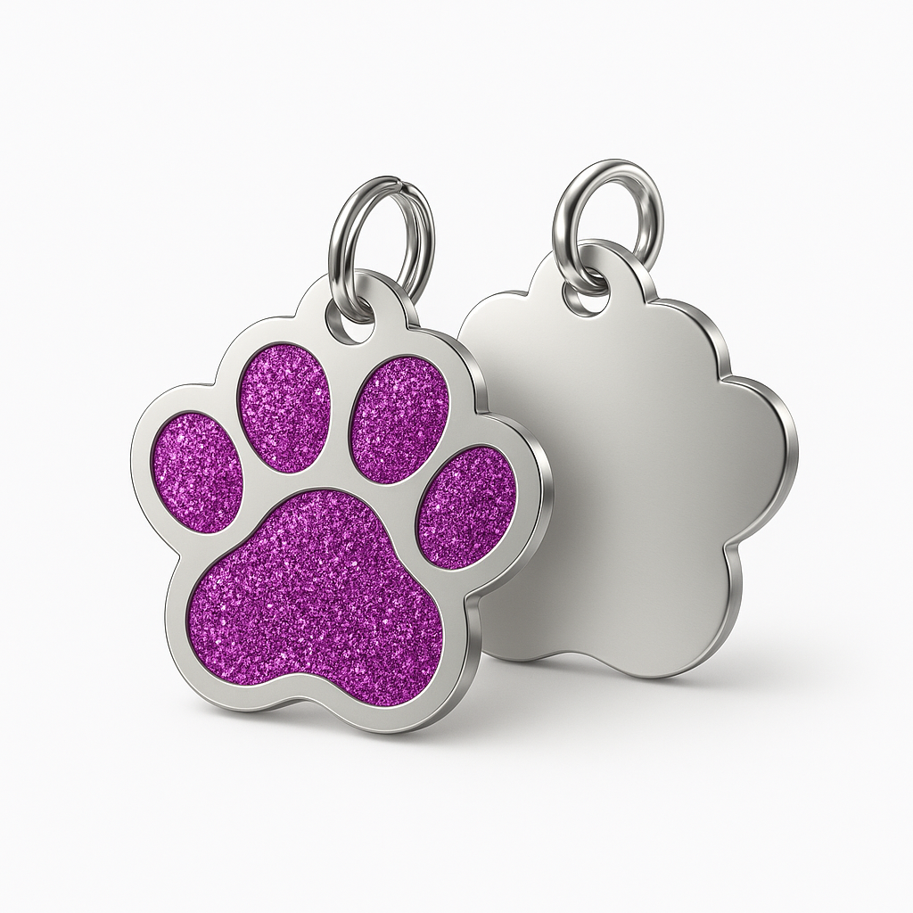 🐾 Animalio® RVS “Bone” Hondenpenning – Elegant & Duurzaam
