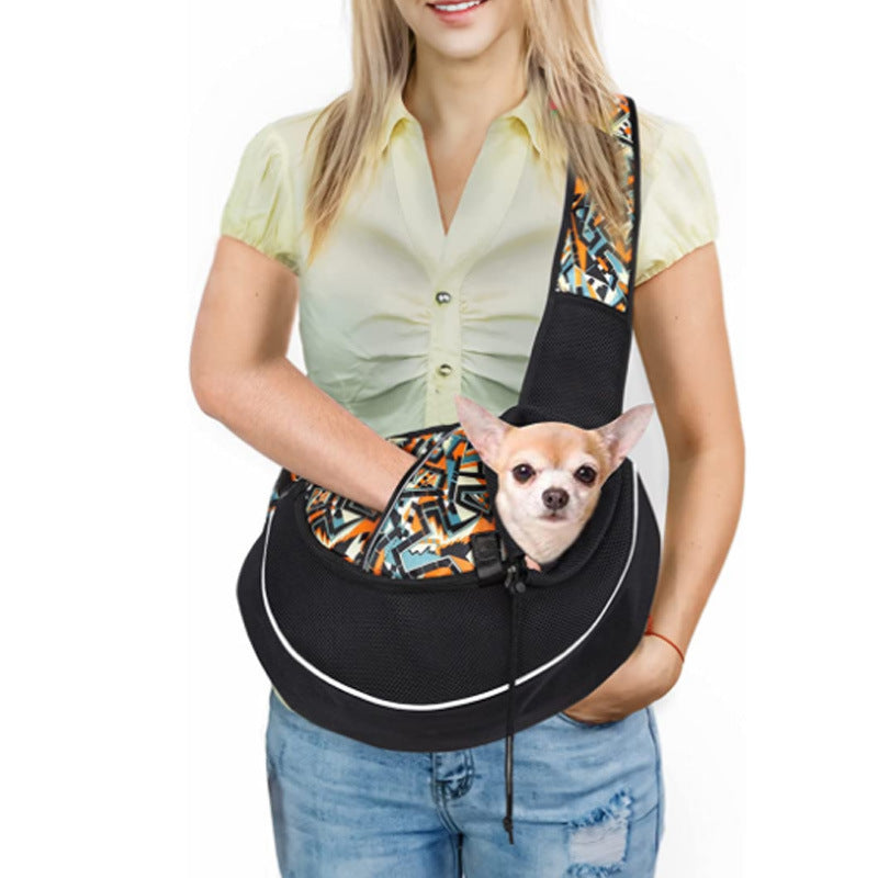 Draagtas voor Huisdieren – Modieuze Outdoor Schoudertas voor Honden en Katten (Damesmodel)