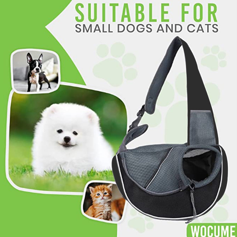 Draagtas voor Huisdieren – Modieuze Outdoor Schoudertas voor Honden en Katten (Damesmodel)