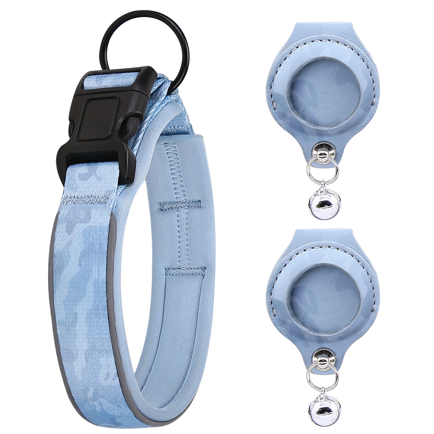 AirTag Tracker Houder – Veilige Leren Case voor je Hond of Kat