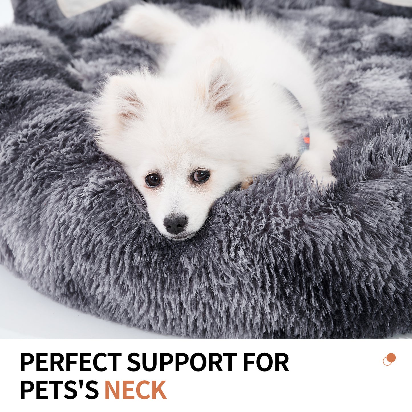 🐾 Zacht & Knus Dierenbed in Beerpoot-Vorm – Voor Kleine en Middelgrote Honden & Katten