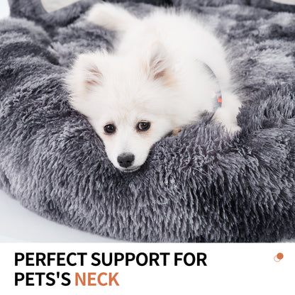 🐾 Zacht & Knus Dierenbed in Beerpoot-Vorm – Voor Kleine en Middelgrote Honden & Katten