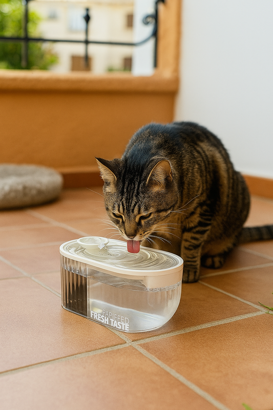 Automatische Waterfontein voor Katten – Met Circulerend Filtersysteem