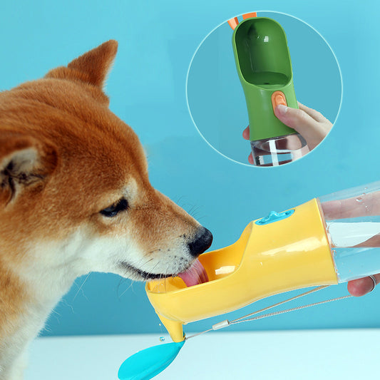 Draagbare Waterfles voor Huisdieren – Ideaal voor Honden & Katten Onderweg