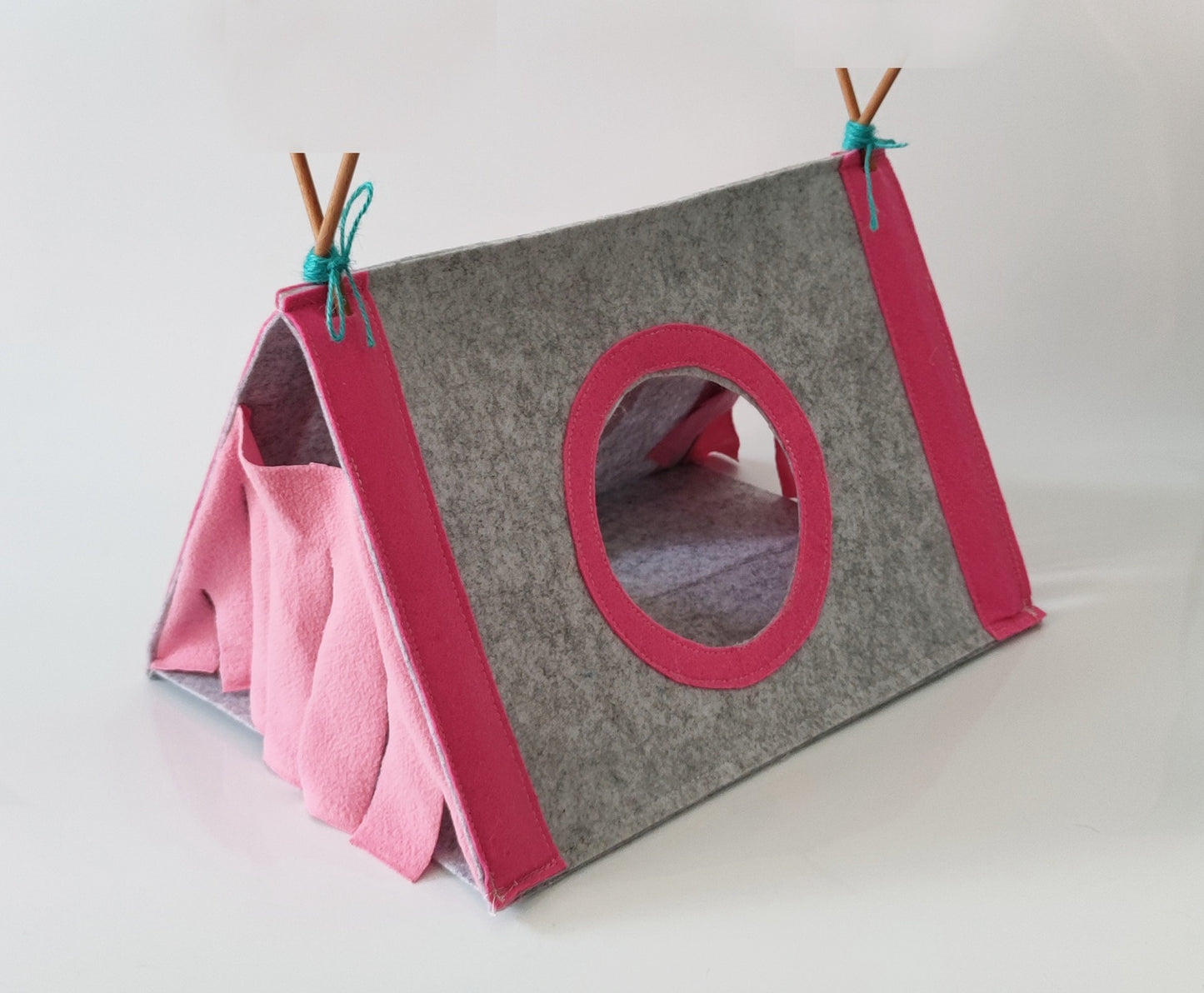 Hoekhuisje voor Kleine Huisdieren
