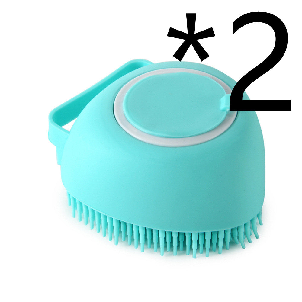 Siliconen Hond & Kat Massagehandschoen – Badborstel met Shampooreservoir voor Verzorging en Reiniging