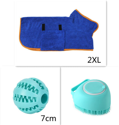 Siliconen Hond & Kat Massagehandschoen – Badborstel met Shampooreservoir voor Verzorging en Reiniging