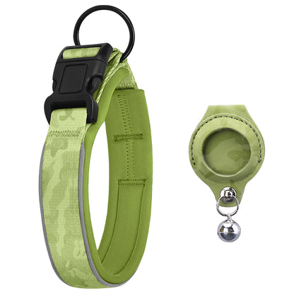 AirTag Tracker Houder – Veilige Leren Case voor je Hond of Kat