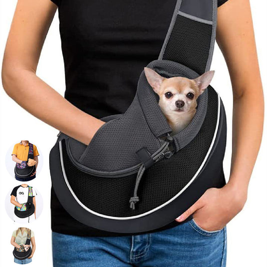 Draagtas voor Huisdieren – Modieuze Outdoor Schoudertas voor Honden en Katten (Damesmodel)