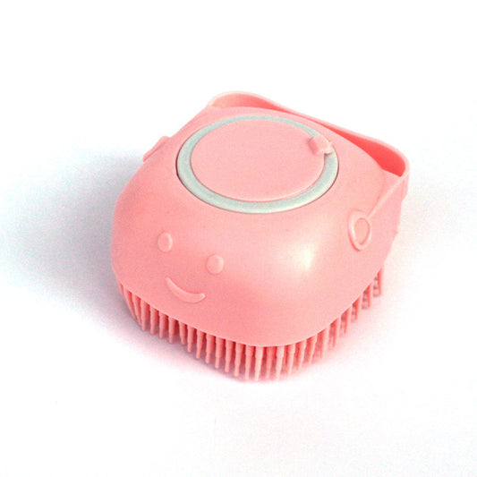 Siliconen Hond & Kat Massagehandschoen – Badborstel met Shampooreservoir voor Verzorging en Reiniging