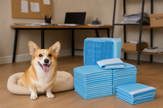 Hygiënische Puppy Trainingsmatten – 60x60 cm Plasmatten voor Huisdieren