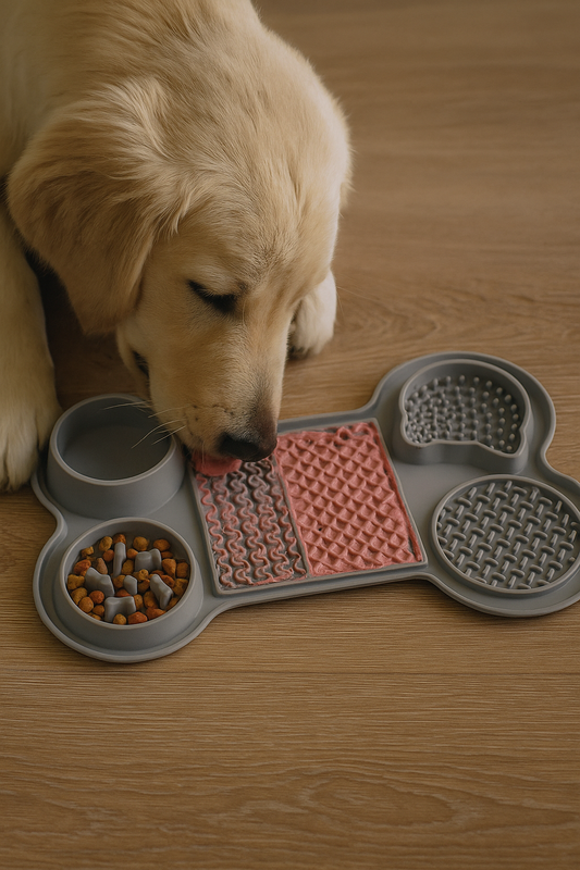 Anti-Schrok Lickmat van Siliconen – Kalmerend & Verzorgend voor Je Hond