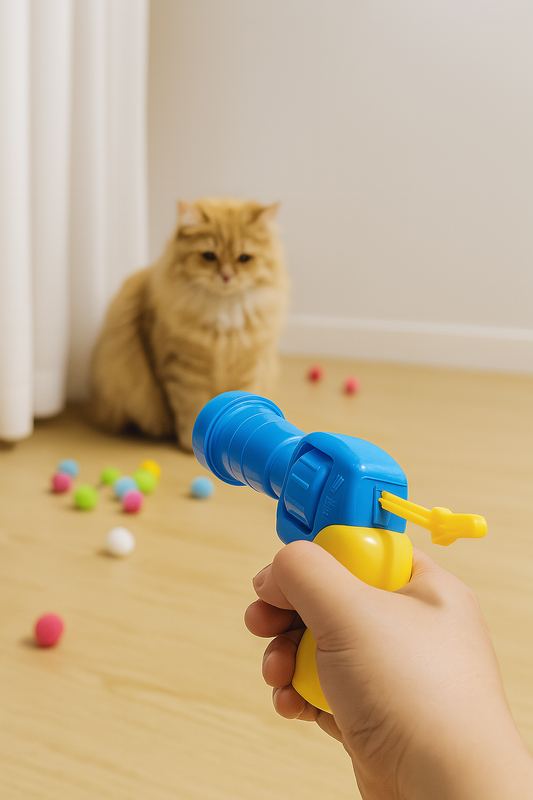 Interactieve Katten Speelgoed Ballenwerper – Voor Speelse Jagers