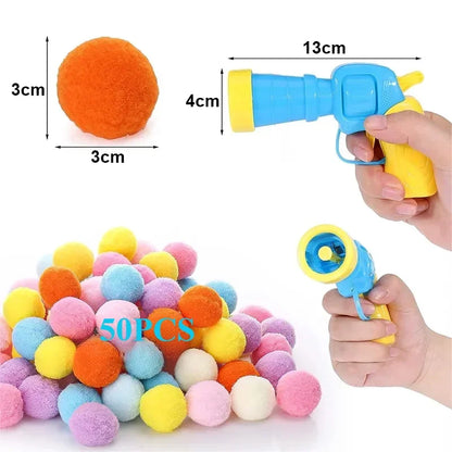 Interactive Cat Toy Shooting Ball Launcher-4