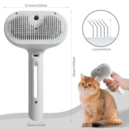Misty™ Ontwarringsborstel – Zacht voor de Vacht, Hard tegen Klitten