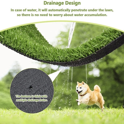 „Hygienische Hundetoilette aus Grasmatte – Wiederverwendbare und professionelle Lösung für drinnen und draußen“