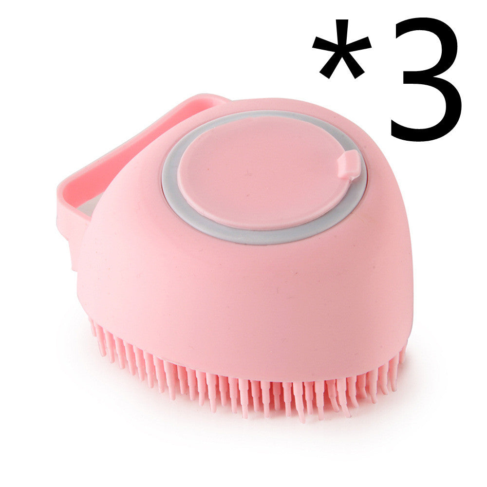 Siliconen Hond & Kat Massagehandschoen – Badborstel met Shampooreservoir voor Verzorging en Reiniging